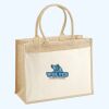 Cotton Pocket Jute Shopper Thumbnail