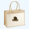 Cotton Pocket Jute Shopper Thumbnail
