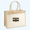 Cotton Pocket Jute Shopper Thumbnail