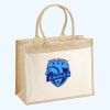 Cotton Pocket Jute Shopper Thumbnail