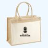 Cotton Pocket Jute Shopper Thumbnail