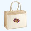 Cotton Pocket Jute Shopper Thumbnail