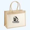 Cotton Pocket Jute Shopper Thumbnail