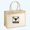Cotton Pocket Jute Shopper Thumbnail