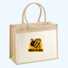 Cotton Pocket Jute Shopper Thumbnail