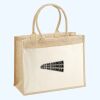 Cotton Pocket Jute Shopper Thumbnail