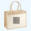 Cotton Pocket Jute Shopper Thumbnail