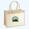 Cotton Pocket Jute Shopper Thumbnail