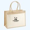 Cotton Pocket Jute Shopper Thumbnail