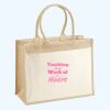 Cotton Pocket Jute Shopper Thumbnail