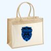 Cotton Pocket Jute Shopper Thumbnail