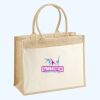 Cotton Pocket Jute Shopper Thumbnail
