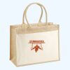 Cotton Pocket Jute Shopper Thumbnail