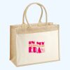 Cotton Pocket Jute Shopper Thumbnail