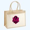 Cotton Pocket Jute Shopper Thumbnail