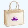 Cotton Pocket Jute Shopper Thumbnail
