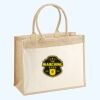 Cotton Pocket Jute Shopper Thumbnail