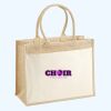 Cotton Pocket Jute Shopper Thumbnail