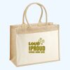 Cotton Pocket Jute Shopper Thumbnail