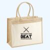 Cotton Pocket Jute Shopper Thumbnail