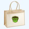 Cotton Pocket Jute Shopper Thumbnail