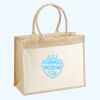 Cotton Pocket Jute Shopper Thumbnail