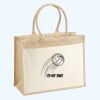 Cotton Pocket Jute Shopper Thumbnail