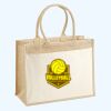 Cotton Pocket Jute Shopper Thumbnail