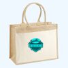 Cotton Pocket Jute Shopper Thumbnail