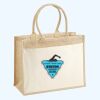 Cotton Pocket Jute Shopper Thumbnail