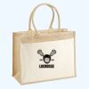 Cotton Pocket Jute Shopper Thumbnail