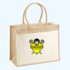 Cotton Pocket Jute Shopper Thumbnail