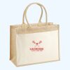 Cotton Pocket Jute Shopper Thumbnail