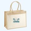 Cotton Pocket Jute Shopper Thumbnail