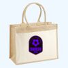 Cotton Pocket Jute Shopper Thumbnail