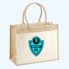 Cotton Pocket Jute Shopper Thumbnail