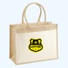 Cotton Pocket Jute Shopper Thumbnail