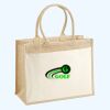 Cotton Pocket Jute Shopper Thumbnail