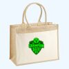 Cotton Pocket Jute Shopper Thumbnail
