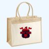 Cotton Pocket Jute Shopper Thumbnail