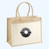 Cotton Pocket Jute Shopper Thumbnail