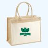 Cotton Pocket Jute Shopper Thumbnail