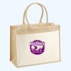 Cotton Pocket Jute Shopper Thumbnail