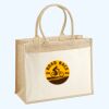 Cotton Pocket Jute Shopper Thumbnail
