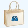 Cotton Pocket Jute Shopper Thumbnail