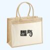 Cotton Pocket Jute Shopper Thumbnail