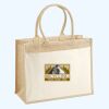 Cotton Pocket Jute Shopper Thumbnail