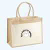 Cotton Pocket Jute Shopper Thumbnail