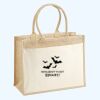 Cotton Pocket Jute Shopper Thumbnail