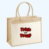 Cotton Pocket Jute Shopper Thumbnail